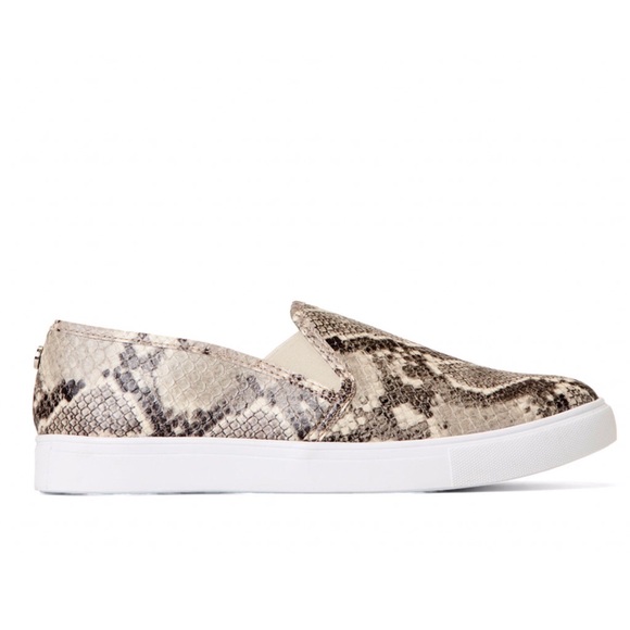 Steve Madden Snakeskin Slip-On Sneakers - Picture 3 of 6
